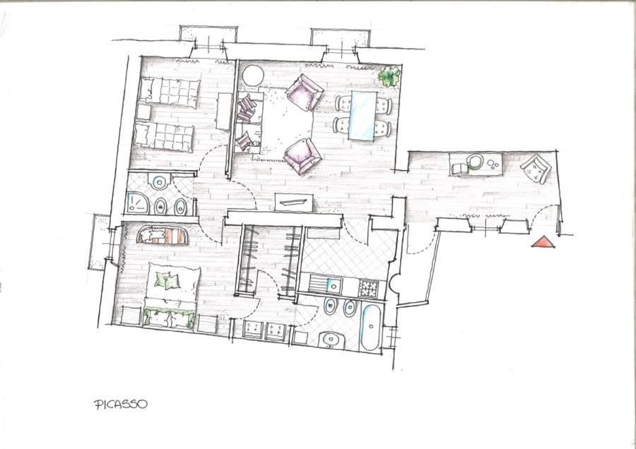 Apartment Via Giulia Rom Eksteriør billede